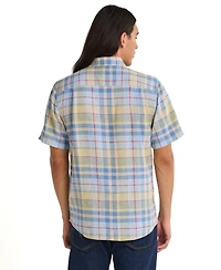 Pendleton Men's Short Sleeve Linen Dawson Shirt