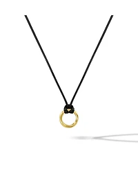 Vincero Men's Gold Kairos Circular Amulet Pendant Necklace, 22"