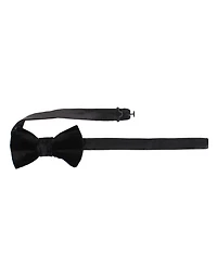 Trafalgar Men's Poirot Velvet Solid Colored Bow Tie