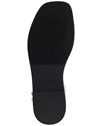Dkny Women's Bacliff Ankle Strap Flats