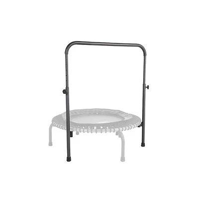 JumpSport Handle Bar Accessory for Arched Leg Fitness Trampolines | Black | Adjustable Height Settings | Trampoline Not Included