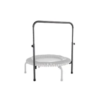 JumpSport Handle Bar Accessory for Arched Leg Fitness Trampolines | Black | Adjustable Height Settings | Trampoline Not Included