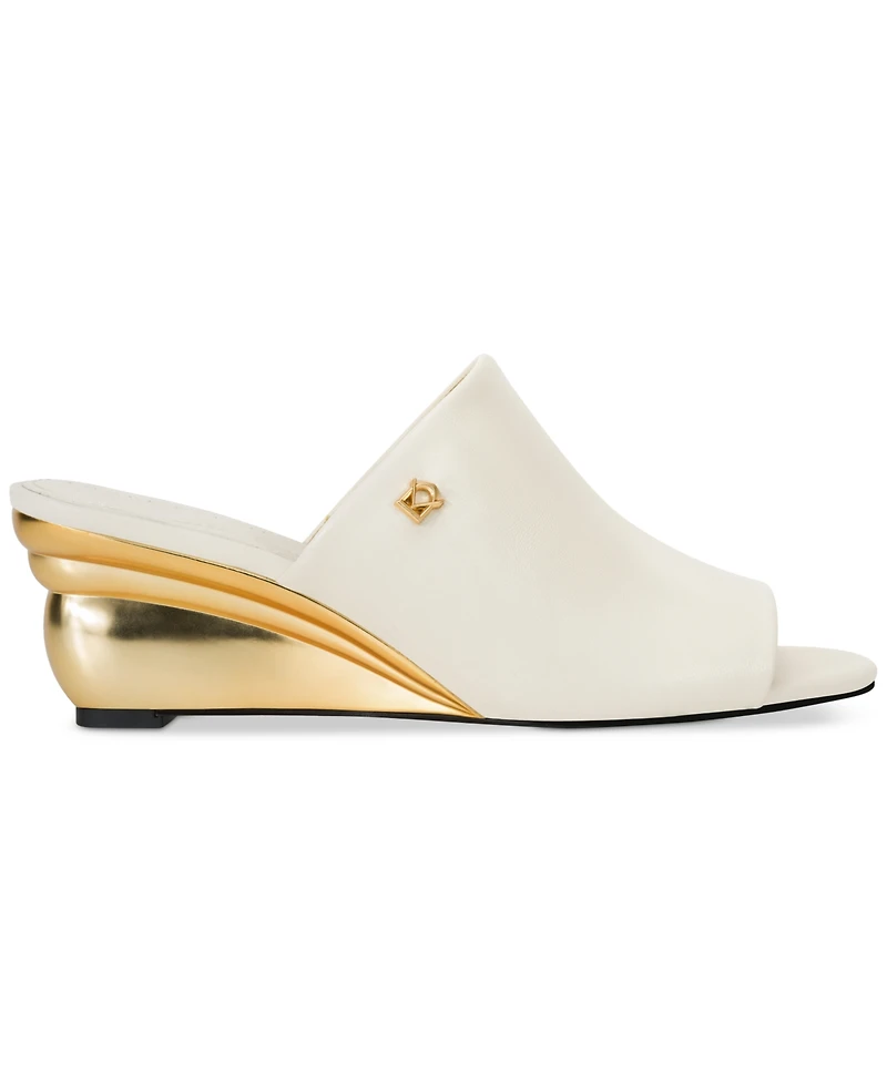 Donna Karan New York Women's Slide Wedge Sandals