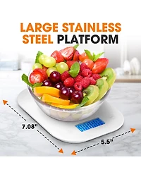 Cheer Collection Kitchen Scale - Red