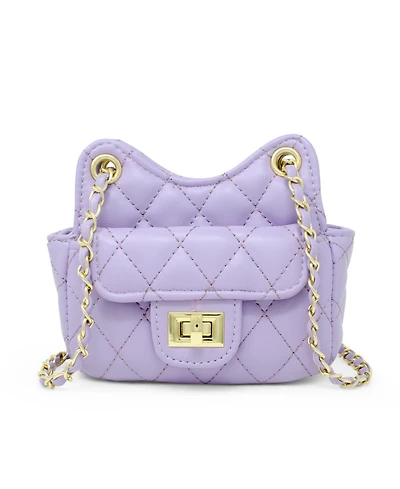 Tiny Treats + Zomi Gems Girls Quilted Treasure Purse, Pink