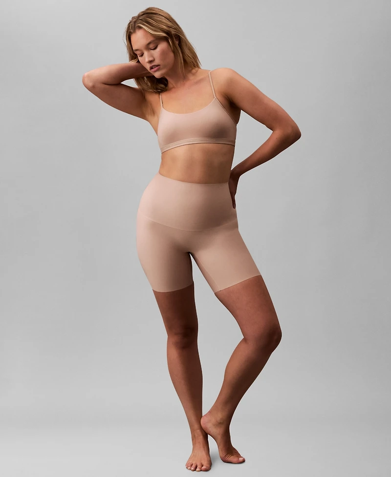 Calvin Klein Women's Second Skin Light Smoothing Shorts QF8158