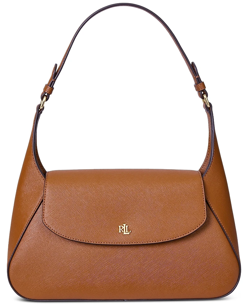 Lauren Ralph Schylar Small Leather Shoulder Bag