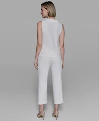 Karl Lagerfeld Paris Women's Embellished Sleeveless Top