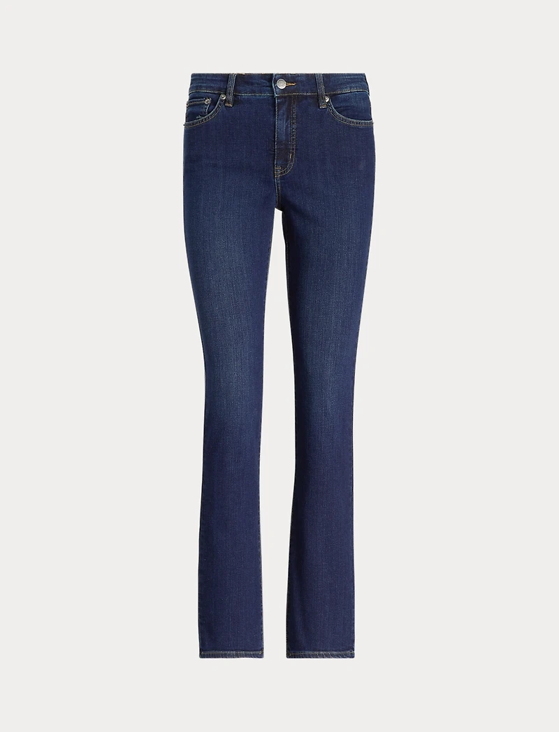 Lauren Ralph Mid-Rise Straight Jean, Regular and Short Lengths