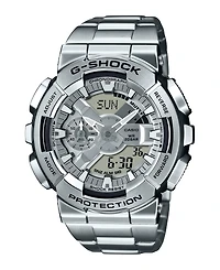 G-Shock Men's Quartz Silver Tone Stainless Steel Watch, 48.8mm