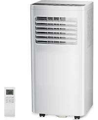 Cowsar 10,000 Btu Air Conditioner cool Up to 450 Sq.Ft, 4 Modes Portable Ac Unit with 24Hrs Timer/Led Display/Remote Control/Installation Kits, Ac Uni