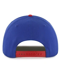 '47 Brand Men's Blue/Red New York Rangers Drop Shadow Rope Hitch Adjustable Hat