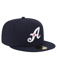 New Era Men's Navy Reno Aces Authentic Collection 59FIFTY Fitted Hat