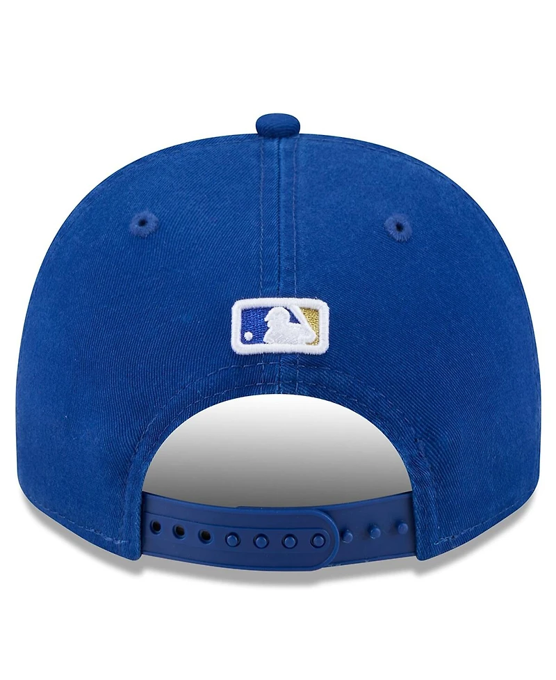 New Era Men's Royal Kansas City Royals 2025 Jackie Robinson Day Golfer Adjustable Hat