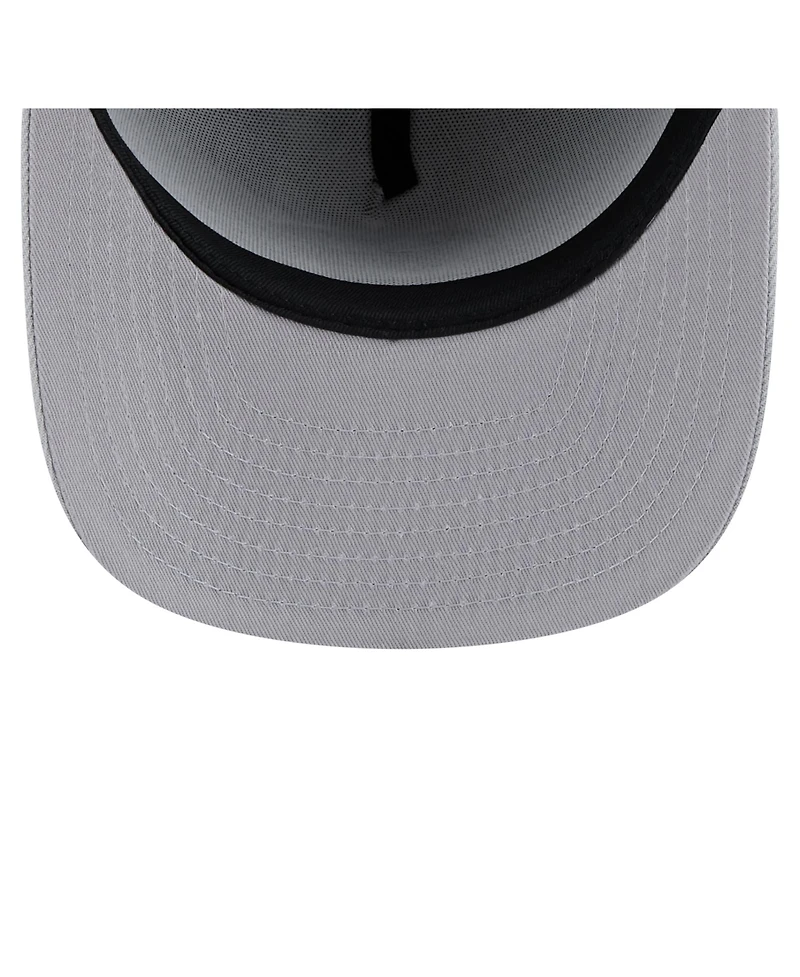 New Era Men's Gray Boston Bruins Color Pack A-Frame 59FIFTY Fitted Hat