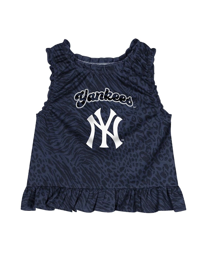 Outerstuff Infant Navy New York Yankees Playground Dress Bloomers Set