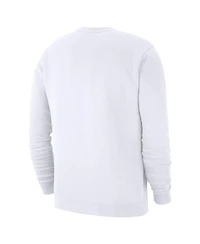 Nike Men's White Penn State Nittany Lions 2025 Ncaa Wrestling National Champions Club Fleece Pullover Sweatshirt