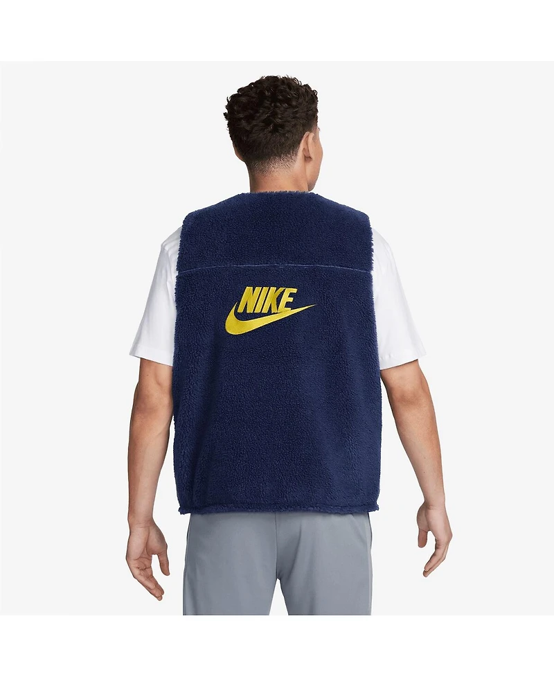 Nike Men's Navy Paris Saint-Germain Club+ Winterized Full-Zip Vest