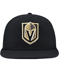 Fanatics Men's Black Vegas Golden Knights Core Fitted Hat