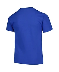 Soft as a Grape Big Boys and Girls Royal New York Mets Cooperstown Collection T-Shirt