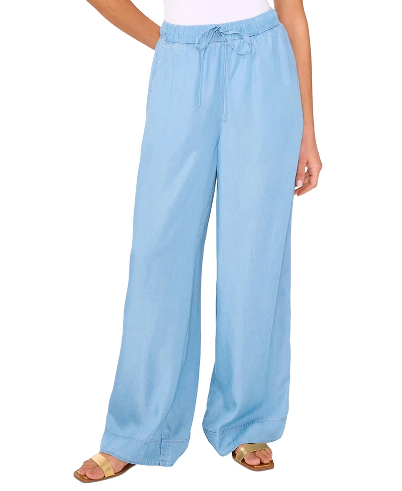 Vince Camuto Women's Drawstring Wide-Leg Pants