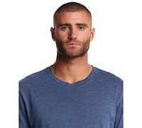 Weatherproof Vintage Men's Short Sleeve Indigo Crewneck T-Shirt