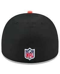 New Era Men's Black/Orange Cincinnati Bengals 2025 Nfl Draft On Stage A-Frame 59FIFTY Fitted Hat