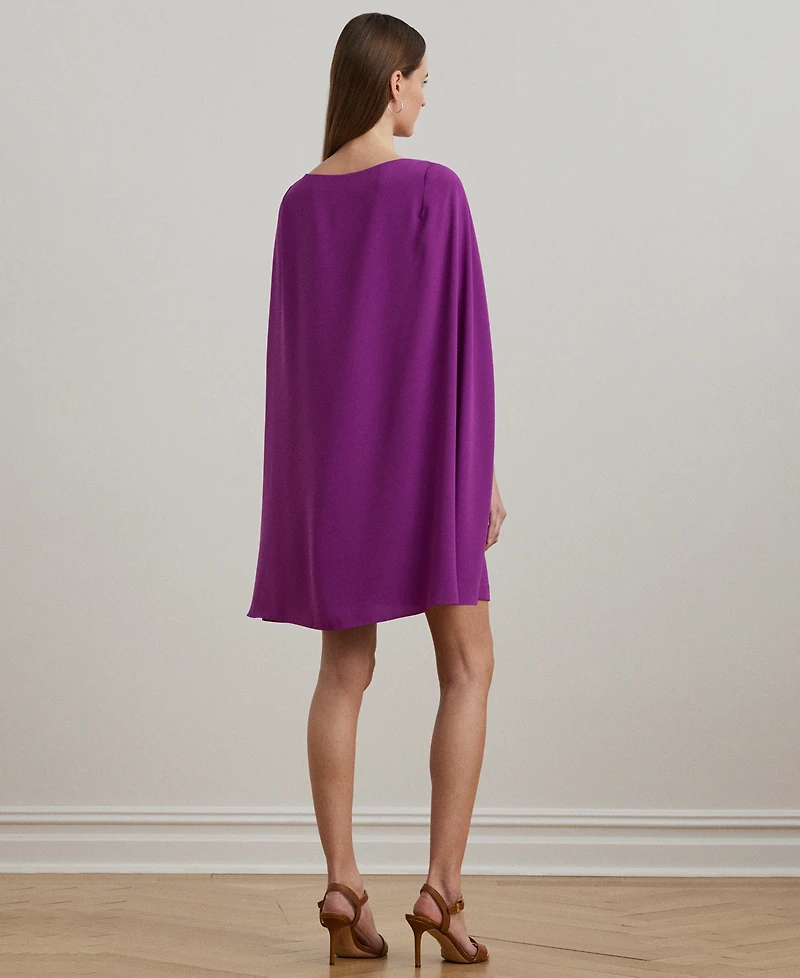 Lauren Ralph Lauren Women's Georgette Cape Dress