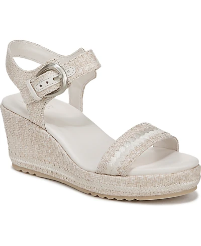 Naturalizer Women's Stella Open Round Toe Wedge Sandals