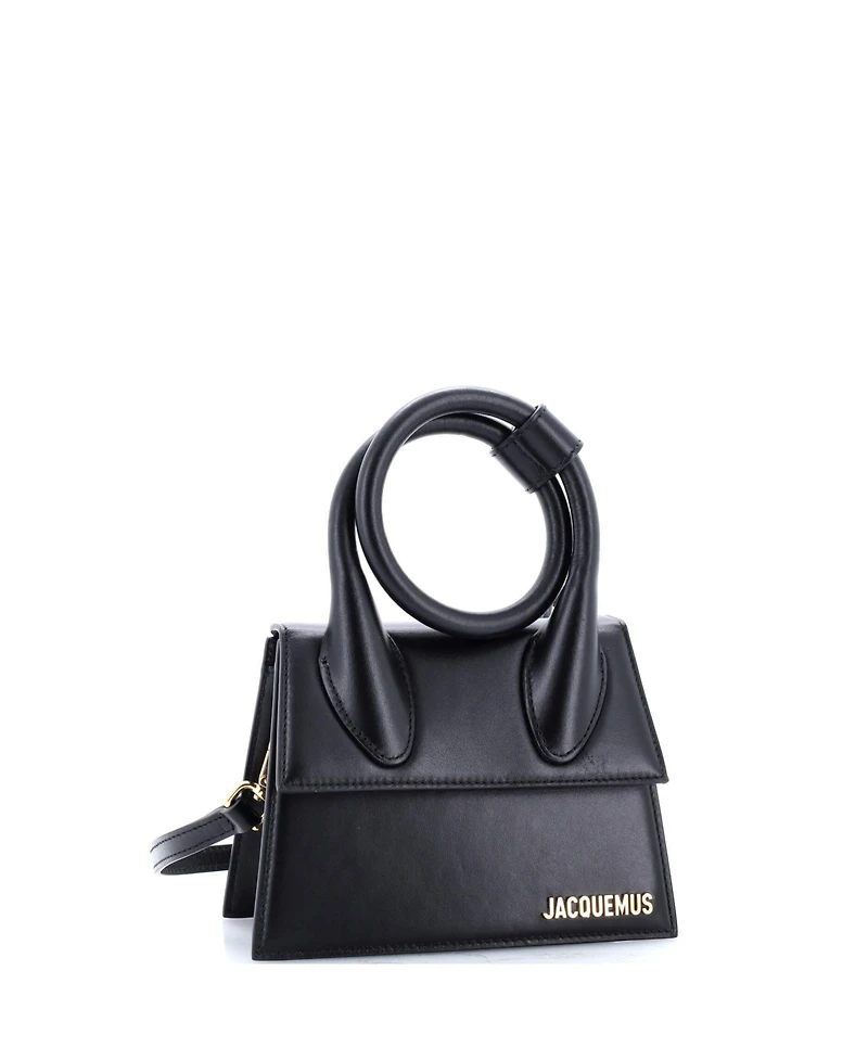 Pre-Owned Jacquemus Le Chiquito Noeud Bag Leather
