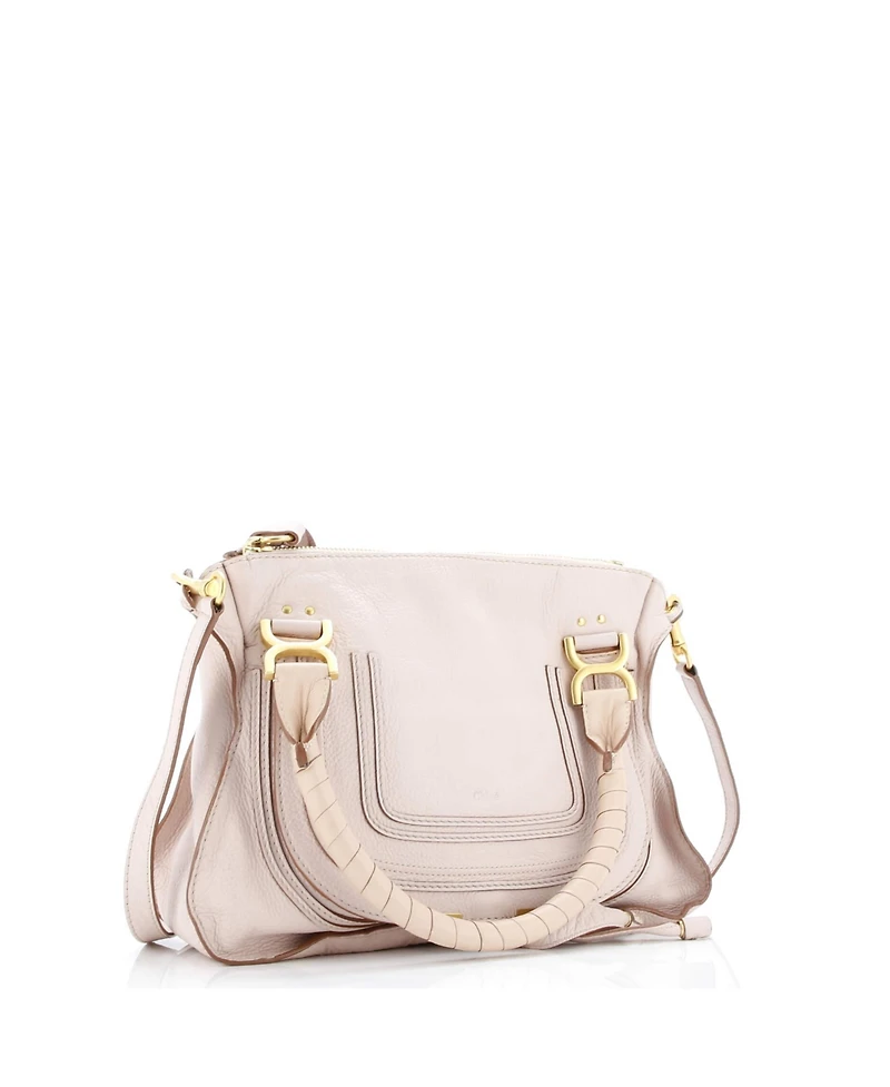 Pre-Owned Chloe Medium Marcie Satchel Leather