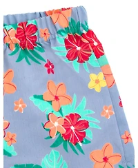 Moana Baby Girls T-Shirt and Chambray Shorts Outfit Set