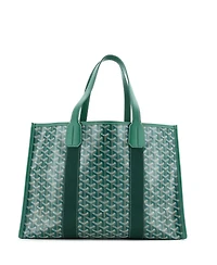 Pre-Owned Goyard Mm Villette Tote Printed Coated Canvas
