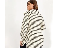 June + Vie Women's June + Vie Half-Zip Sweater