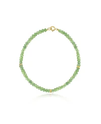 The Lovery Peridot Bead Bracelet 14K Gold
