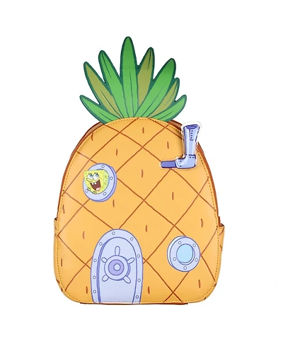 SpongeBob Squarepants Mini Backpack Pineapple Bikini Bottom 3D Design Purse Bag