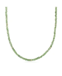 The Lovery Peridot Bead Necklace 14K Gold