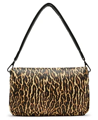 Betsey Johnson Puffed Flap Shoulder Bag