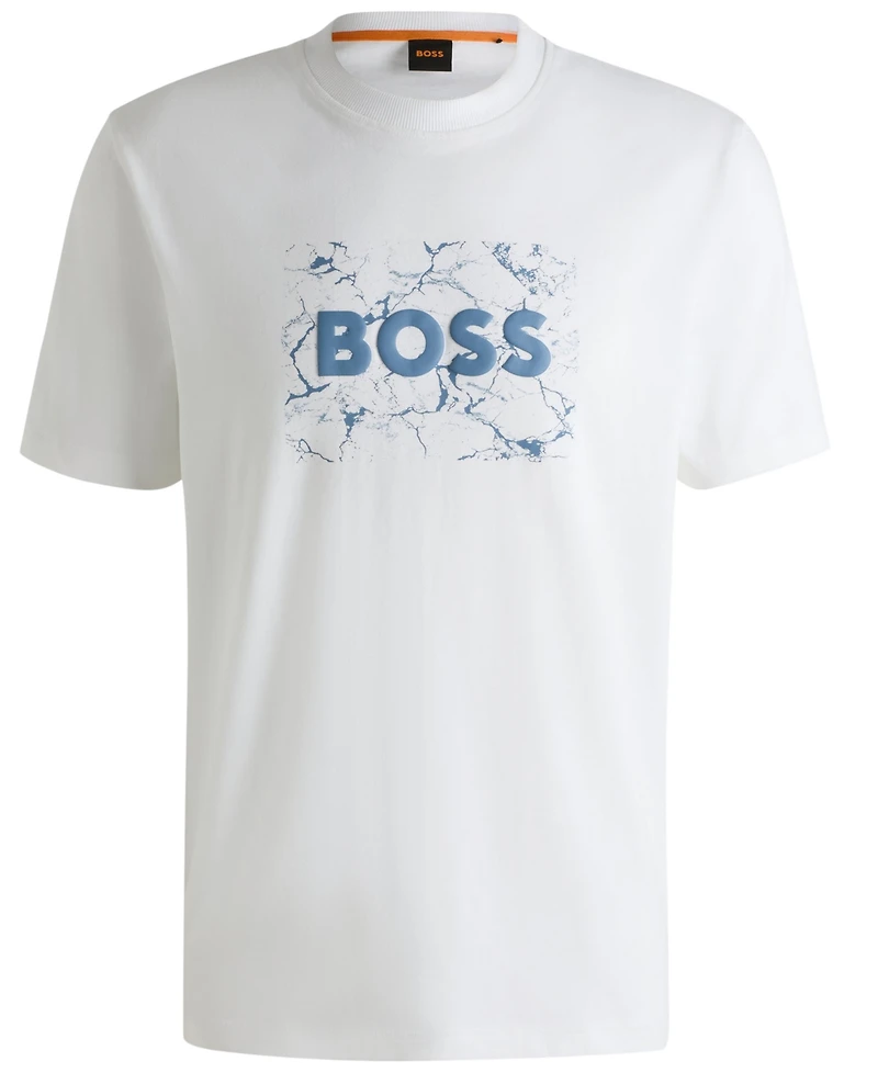 Boss by Hugo Boss Men's Cotton-Jersey Regular-Fit T-Shirt