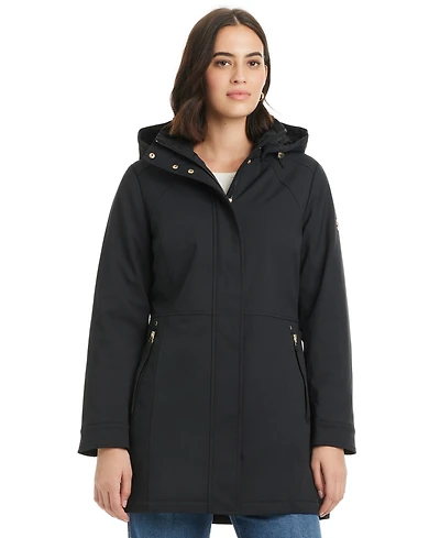 Jones New York Women's Hooded Softshell Coat
