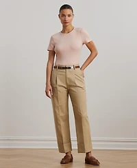 Lauren Ralph Stretch Knit T-Shirt, Regular & Petite