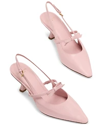 Kate Spade New York Women's Carolina Slingback Kitten-Heel Pumps