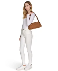 Calvin Klein Tina Suede Small Shoulder Bag