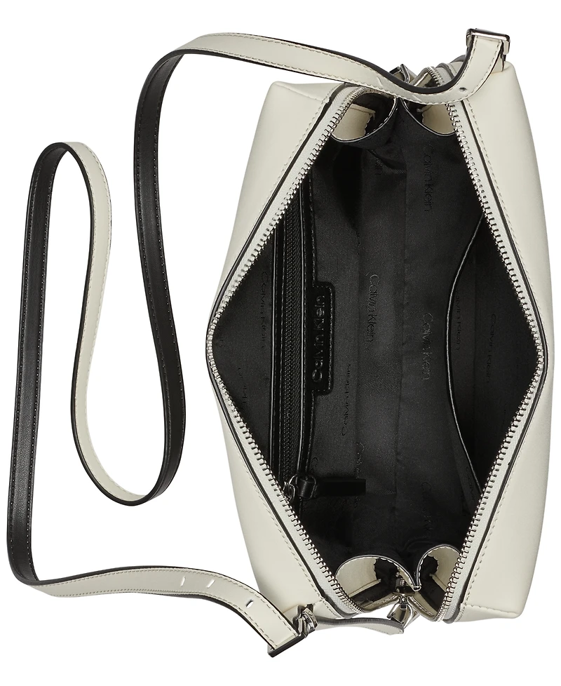 Calvin Klein Lowen Top Zipper Crossbody