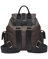 Calvin Klein Elora Nylon Mini Signature Front Buckle Backpack