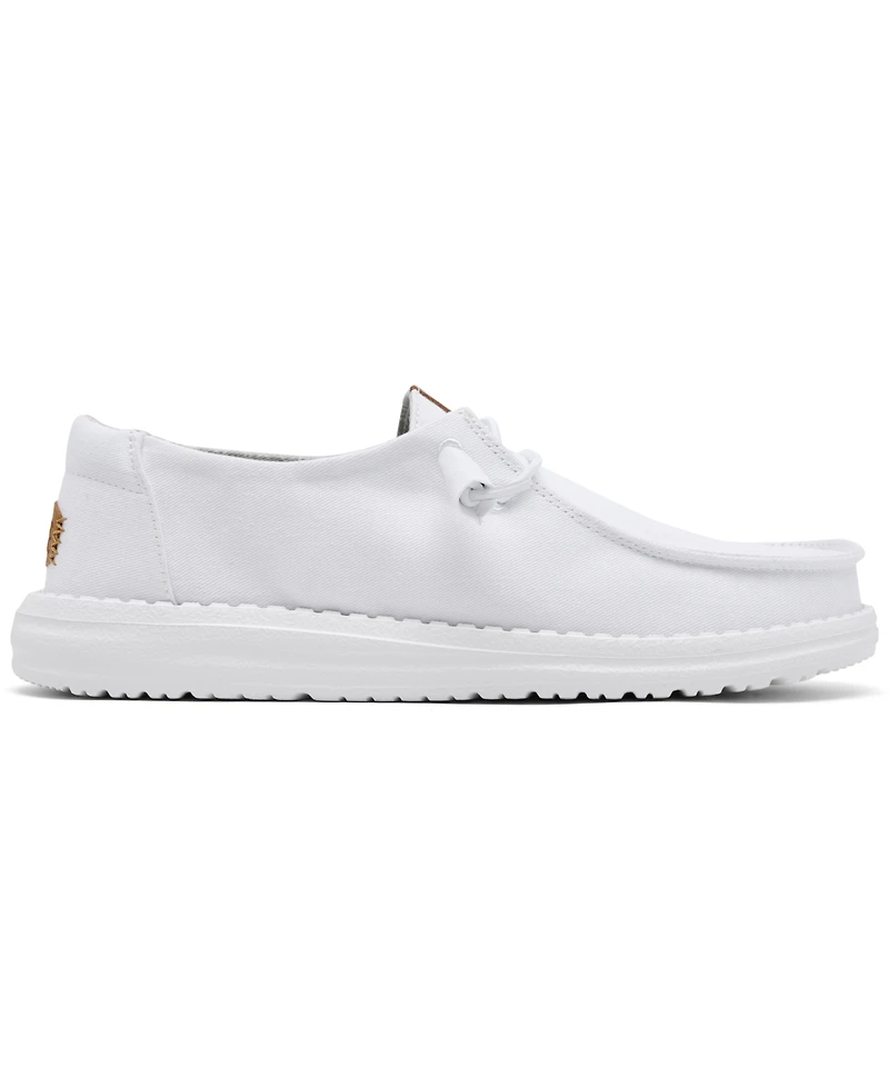 Hey Dude Women's Wendy Stretch Canvas Casual Moccasin Sneakers from Finish Line