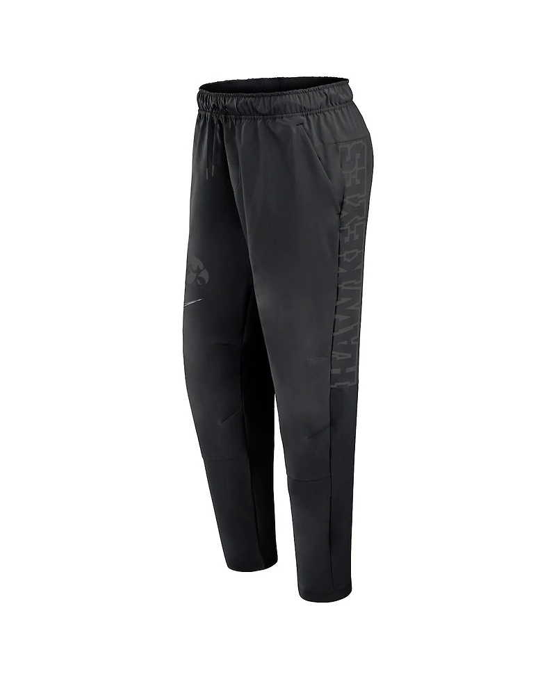 Nike Men's Black Iowa Hawkeyes Premium Unlimited Woven Performance Pants