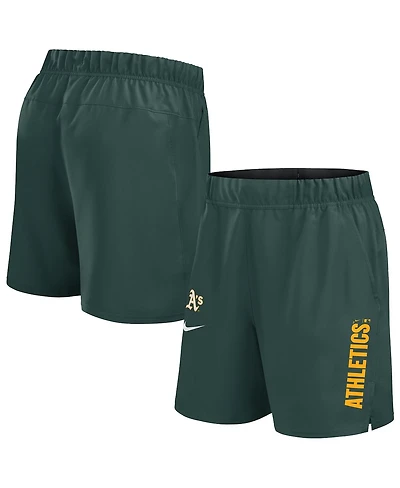 Nike Men's Green Athletics Woven Victory Performance Shorts