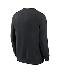Nike Men's Black Cincinnati Reds Pullover Sweatshirt