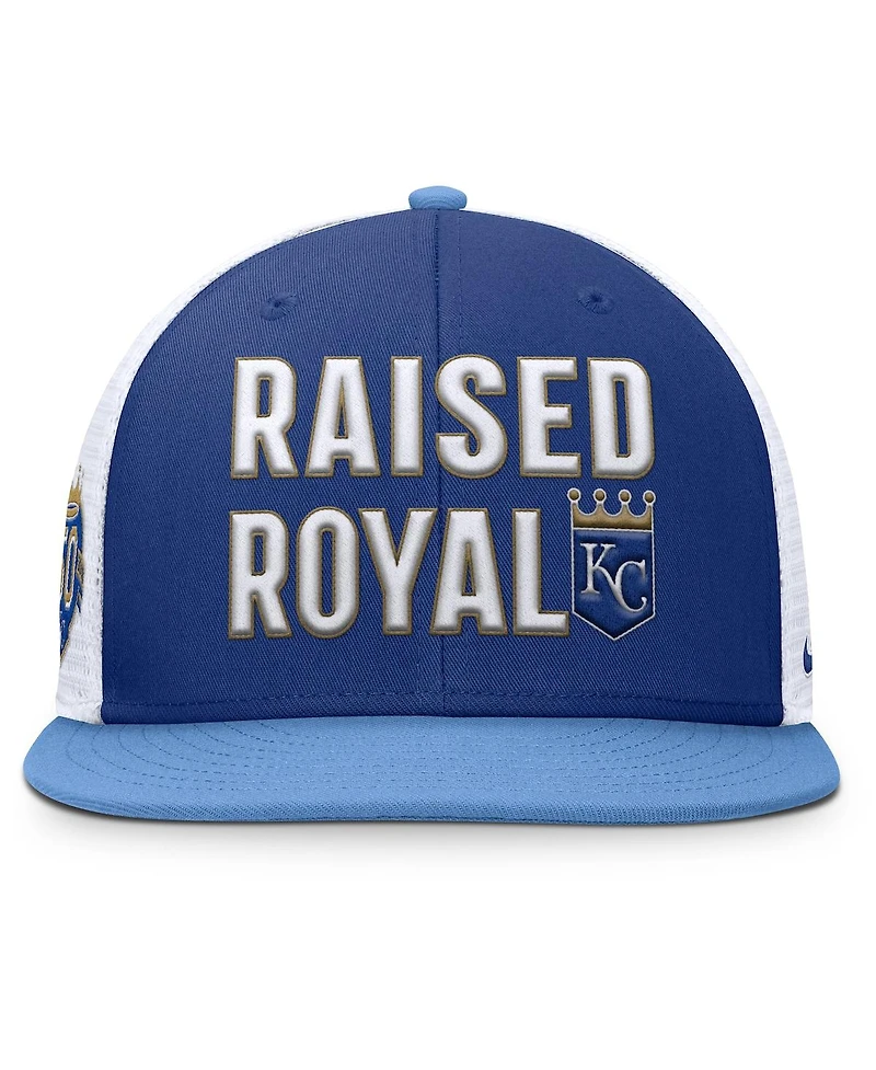 Nike Men's Royal/Light Blue Kansas City Royals Pro Performance Trucker Snapback Hat